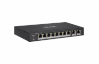 HiLook Powered by HIKVISION switch NS-0310P-60/ 8x port/ 10/100 Mbps RJ45 ports PoE / 2x Gb uplink