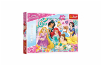 Puzzle TREFL Disney Princess - Šťastný svět princezen 200 dílků