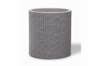 Květináč KETER Cylinder M Silver Grey