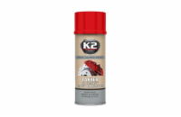 Barva na brzdové třmeny a bubny K2 BRAKE CALIPER PAINT 400ml Červená