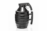 Hrnek GADGET MASTER Grenade Mug with PIN Black