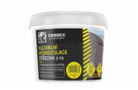 Flexibilní hydroizolace STŘECHA S-T4 DEBBEX šedá 5kg