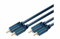 ClickTronic HQ OFC kabel 2x Cinch - 2x Cinch RCA, M/M, 10m