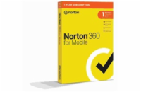 NORTON 360 MOBILE CZ 1 uživatel pro 1 zařízení na 12 měsíců_box