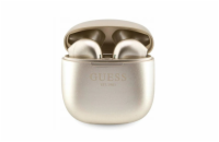 Guess True Wireless Stereo Earphones, zlatá Guess True Wireless Classic bezdrátová sluchátka, vynikají skvělým zvukem, ergonomickým tvarem a dotykovým ovládáním