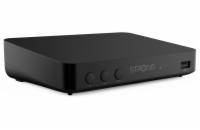 STRONG DVB-T/T2 set-top-box SRT 8208/ bez displeje/ Full HD/ H.265/HEVC/ EPG/ USB/ HDMI/ SCART/ černý