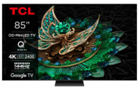 TCL 85C765 SMART TV 85" QLED/4K UHD/Mini LED/144Hz/4xHDMI/USB/LAN/GoogleTV