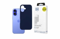 3mk Silicone Case Dark Navy pro Apple iPhone 16 Pro