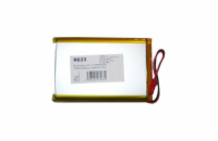 Baterie nabíjecí LiPo 3,7V/8000mAh 126090 Hadex