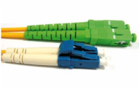 Patchcord FO duplex LC-SC/APC  9/125um SM, 1m, OS2