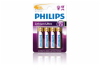 PHILIPS FR6LB4A/10 AA Lithium Ultra baterie (4ks)