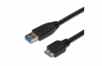  PremiumCord Kabel Micro USB 3.0 5Gbps USB A - Micro USB B, MM, 1m