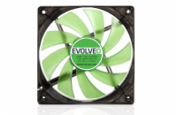 EVOLVEO ventilátor 120mm, LED zelený