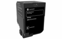 Lexmark 74C20K - originální LEXMARK toner CS720, CS725, CX725 Black Return Programme Toner Cartridge