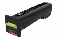 Lexmark 82K2XM0 - originální Lexmark CX825, CX860 Magenta Extra High Yield Return Program Toner Cartridge - 22 000 stran