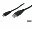 PREMIUMCORD Kabel micro USB 2.0, A-B 1,5m kabel navržený pro rychlé nabíjení