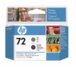 HP C9380A - originální HP 72 Black photografic + Grey DJ Printhead, C9380A