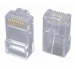 Konektor RJ45 CAT6 UTP 8p8c pro drát,100ks