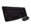 Logitech Keyboard MK120, US, black