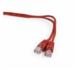 GEMBIRD kabel patchcord Cat5e UTP 3m, červený