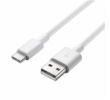 PremiumCord Kabel USB 3.1 C/M - USB 2.0 A/M, rychlé nabíjení proudem 3A, 1m, bílá