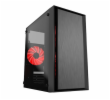 GEMBIRD CCC-FORNAX-960R Gaming design PC case 3x12cm fans red