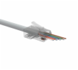 Univerzální EASY konektor RJ45 CAT6 UTP 8p8c na drát i licnu SXRJ45-6-UTP-EASY 100ks