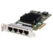 Dell Intel I350 Quad Port 1Gb Server PCIe LP