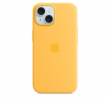 iPhone 15+ Silicone Case with MS - Sunshine