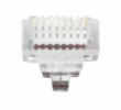 GEMBIRD LC-PTF-01/100 Universal pass-through modular FTP plug 8P8C 100pcs solid and stranded