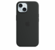 iPhone 15 + Silicone Case with MagSafe - Black