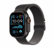 Apple Watch Ultra 2/49mm/Black/Elegant Band/Black Titanium Milanese/Medium