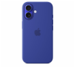 iPhone 16 Silicone Case with MS - Ultramarine