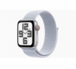 Apple Watch SE Cell/44mm/Silver/Sport Band/Blue Cloud