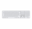 Apple Magic Keyboard Numeric Touch ID/Bezdrátová Bluetooth/CZ layout/Bílá