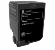 Lexmark 74C20K - originální LEXMARK toner CS720, CS725, CX725 Black Return Programme Toner Cartridge